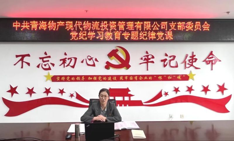 嚴明紀律作風 永葆政治本色——集團黨委書記、董事長劉玲同志講授專題紀律黨課