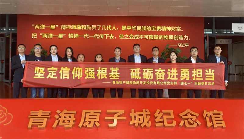 堅(jiān)定信仰強(qiáng)根基，砥礪奮進(jìn)勇?lián)?dāng) 朝物開投公司黨支部開展迎“七一”主題黨日活動