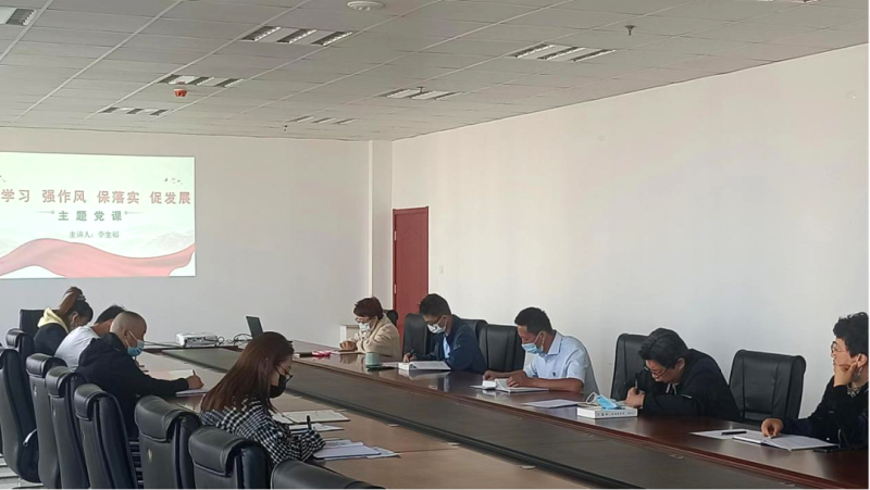 化工書院聯(lián)合黨支部開展轉作風、防風險、促發(fā)展系列工作