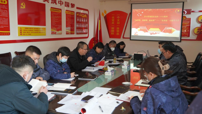 物產(chǎn)汽貿(mào)黨支部召開“知學(xué)理、悟原理、踐真理” ——黨章篇”專題學(xué)習(xí)會